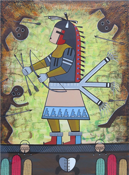Awatovi Warrior - Image 1 of 2