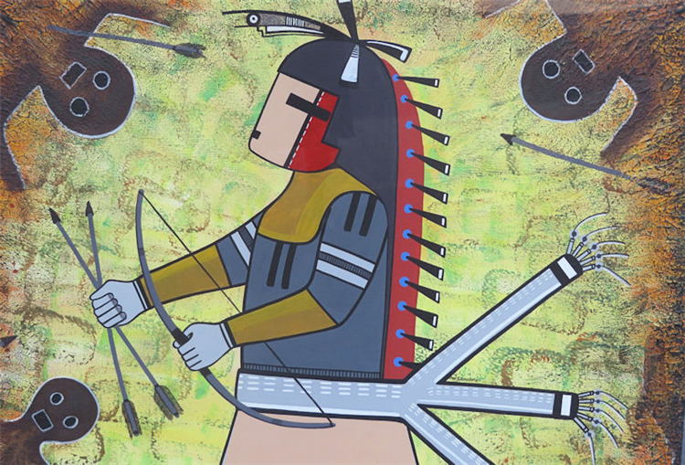Awatovi Warrior - Image 2 of 2