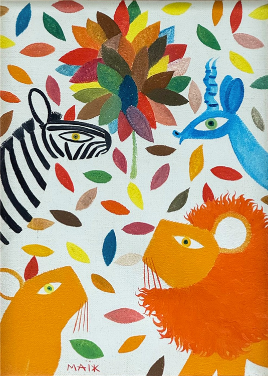 Animals in landscape - Image 2 of 4