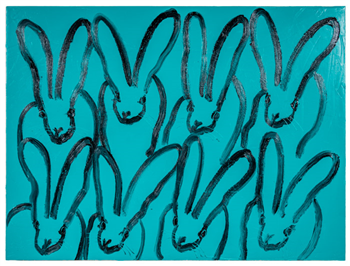 Teal Bunnys - Image 1 of 2