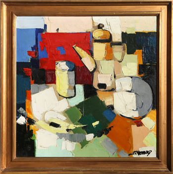 Nature morte au vase - Image 1 of 4
