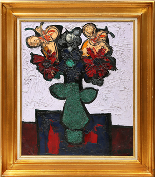 Nature morte florale - Image 1 of 4
