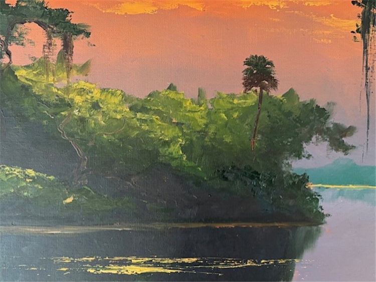 Dusk on the St. Lucie - Image 2 of 4