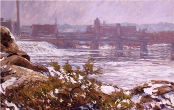 Androscoggin River, Great Falls Bridge, Maine