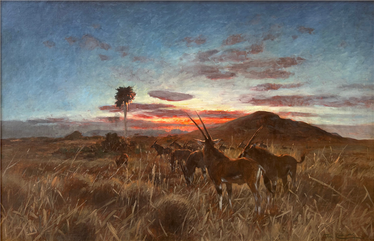 Fringe-Eared Oryx - Image 2 of 2