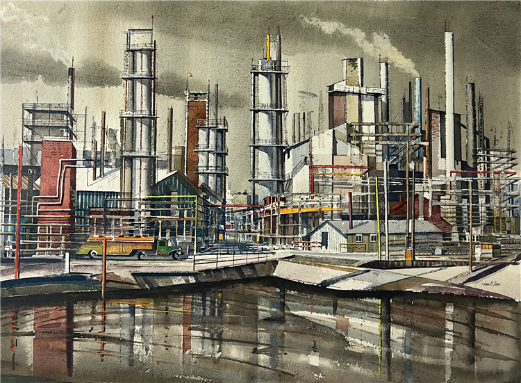 Industrial Scene - Image 2 of 2