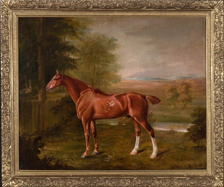 Chestnut in a Landscape - Image 2 of 2