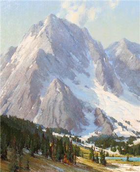 Chilly Light, Sierras - Image 1 of 2