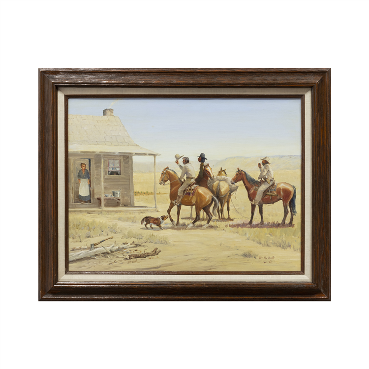 Visitors by Jim Carkhuff - Image 2 of 4