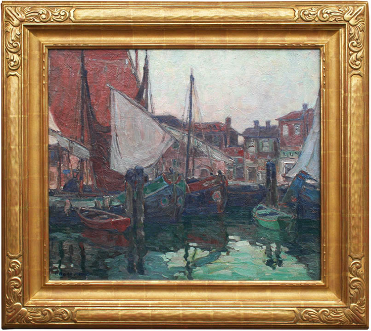 Italian Cargo Boats at Rest - Image 2 of 2