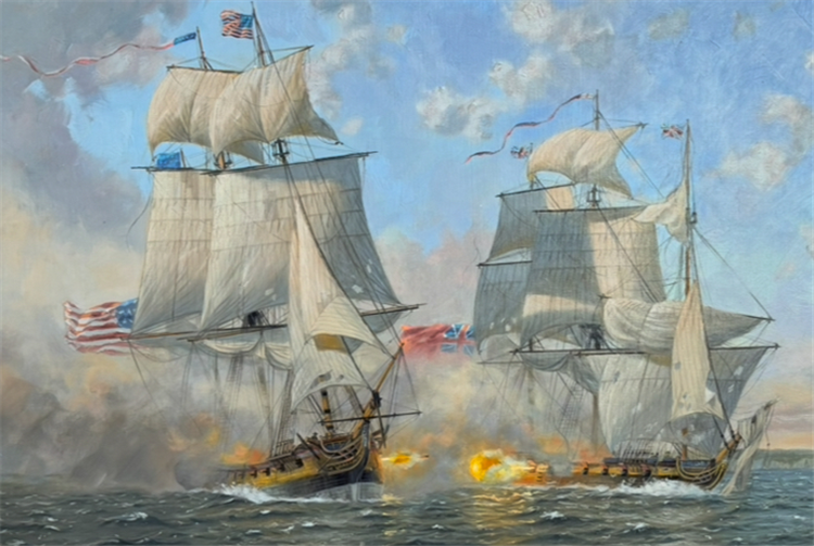 USS CONSTITUTION vs HMS GUERRIERE - Image 2 of 4