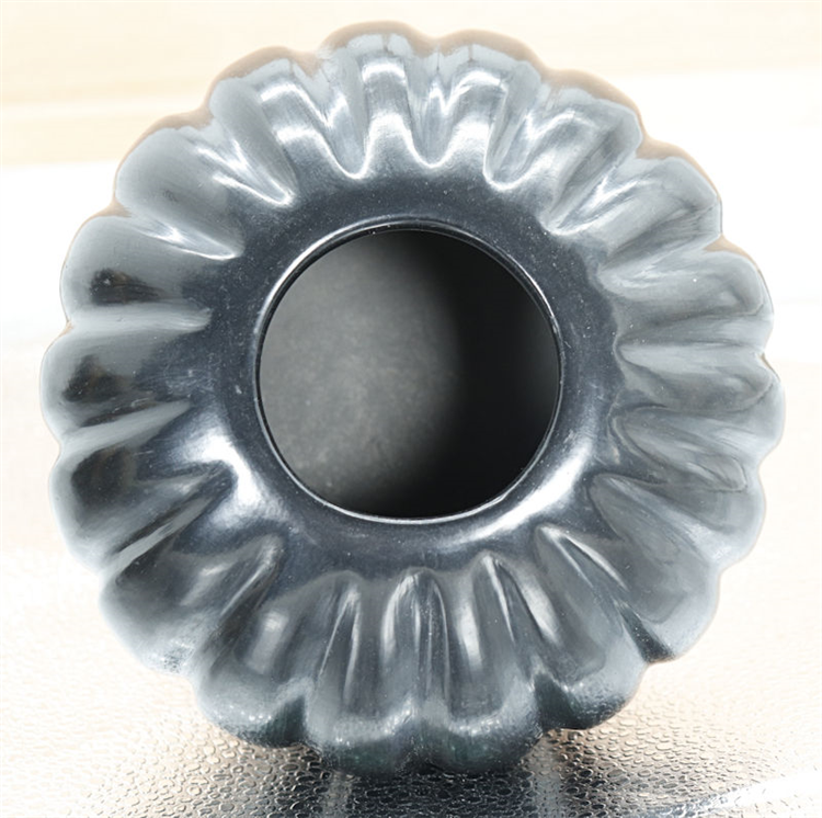Polished Blackware Mellon Jar - Image 3 of 3