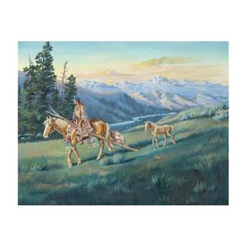 To the Bitterroots by Arlee Fairbanks - Image 1 of 4