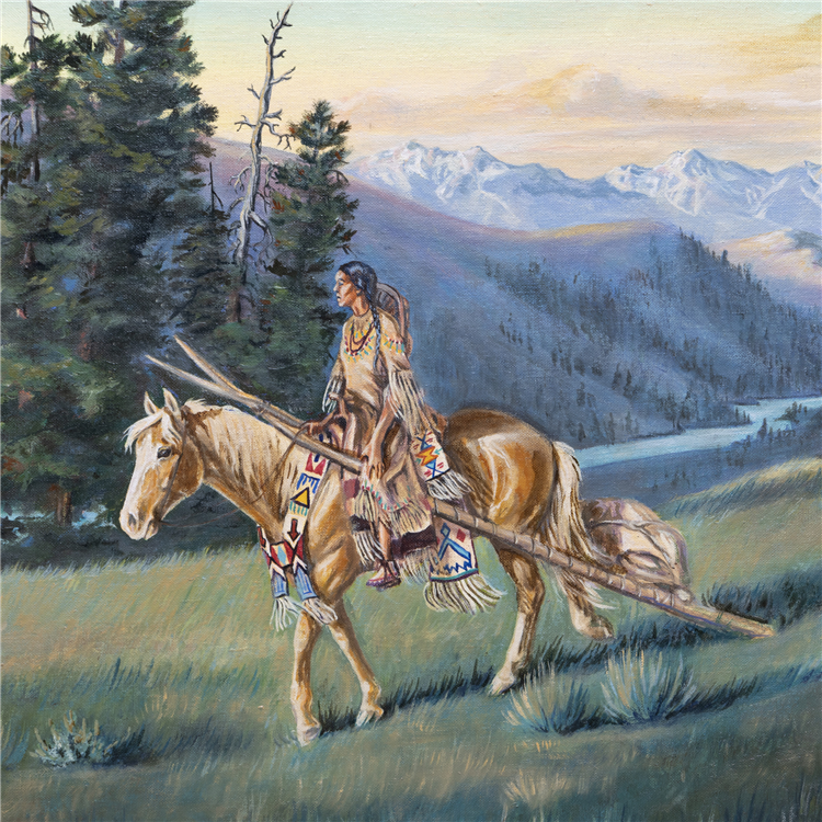 To the Bitterroots by Arlee Fairbanks - Image 3 of 4
