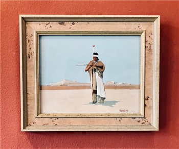 Mural Study Plains Indian (Untitled) - Image 1 of 3