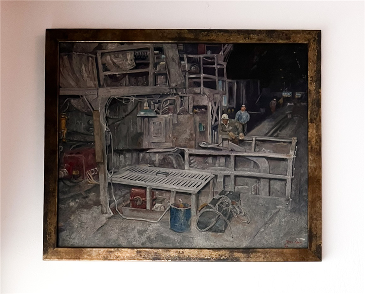 Industrial Scene -Interior J&L Works, Pittsburgh, Pennsylvania - Image 2 of 2