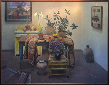 Interior with Mexican Chair - Image 1 of 4
