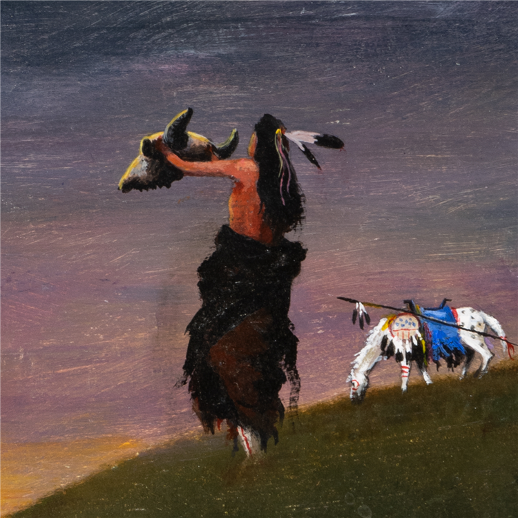 Prayer for a Good Hunt by Mario Rabago - Image 3 of 4