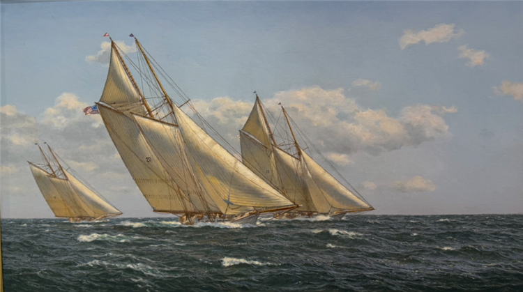 Mayflower,Oenone,Marguerite E..Y.C. 1895 - Image 2 of 3