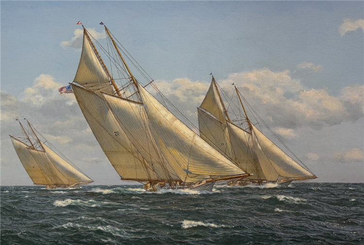 Mayflower,Oenone,Marguerite E..Y.C. 1895 - Image 3 of 3