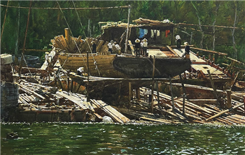 Boat Builders, Aberdeen - Image 1 of 2