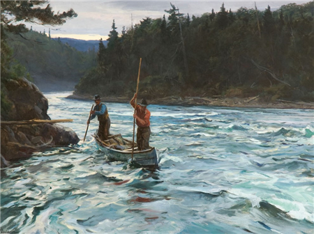 Ogden M. Pleissner (1905-1983), The Rapids, 1938, Sold for a World Record $345,000