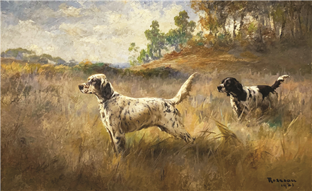 Percival Leonard Rosseau (1859-1937) Pair of Aces, 1921, Sold for $72,000