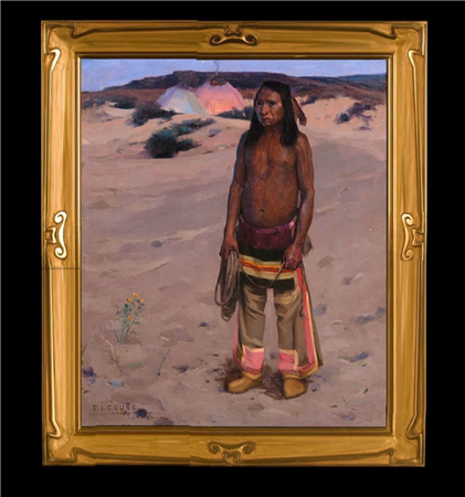 Eanger Irving Couse 29 x 24 Oil “KLICKITAT”