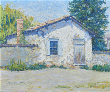 "The Sherman-Halleck  Adobe" - Monterey