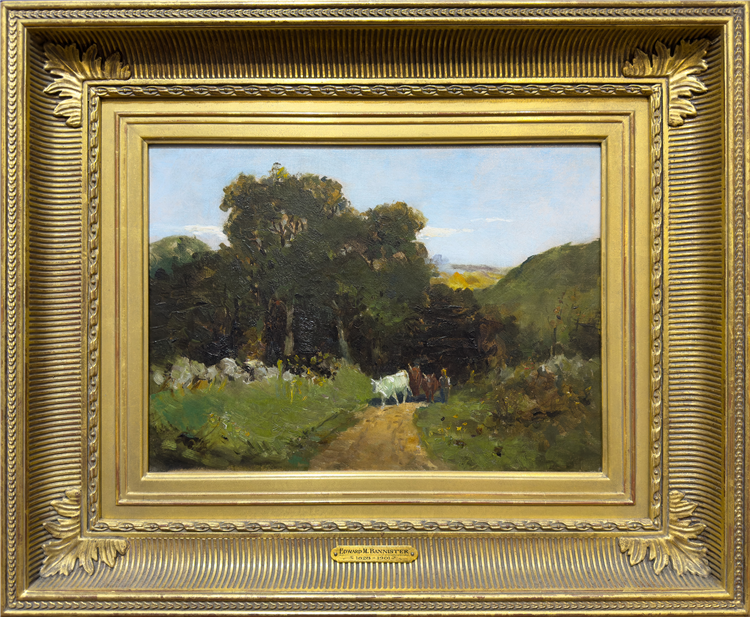 Landscape with Cattle and Figure - Image 2 of 2