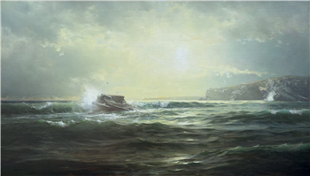 Kettle Bottom Rock, Conanicut Island, RI - Image 1 of 2