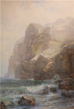 On the Coast of Devonshire, England