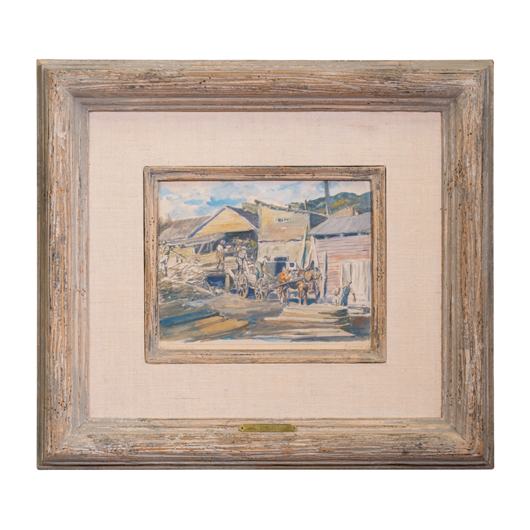 Quebec Sawmill by George Hand Wright - Image 2 of 4