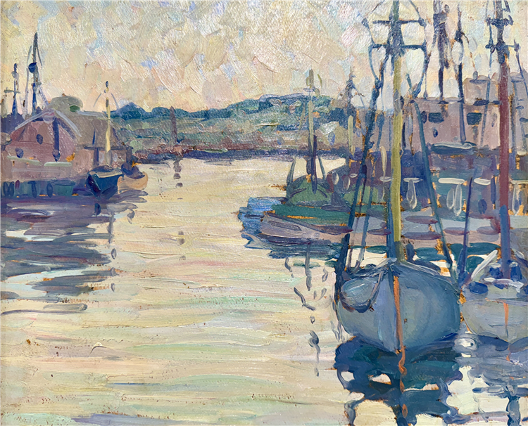 Evening Light, Gloucester Harbor - Image 3 of 3