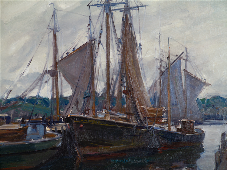 Schooners at Dock - Image 4 of 4