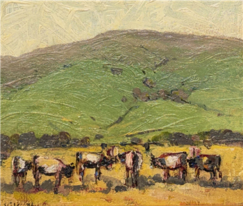 Cows in the Valley - Image 1 of 2