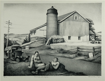 Landscape with Figures - Image 1 of 4