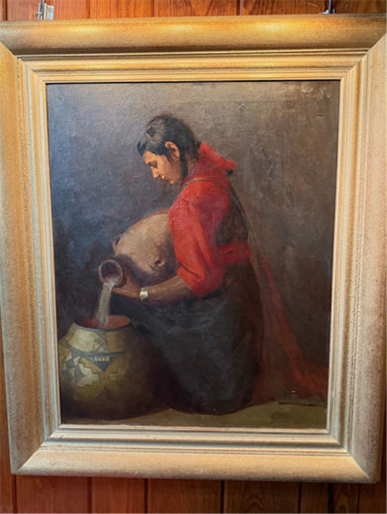 FILLING THE OLLA - Image 3 of 4