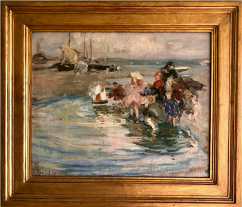 Children on the Beach, Etaples