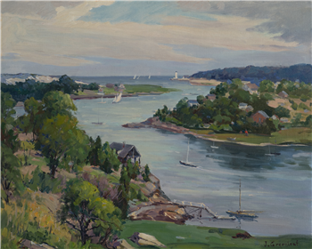 Squam River from Andrews Bridge - Image 1 of 4