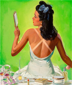 Tan Lines, Saturday Evening Post Cover - Image 1 of 2
