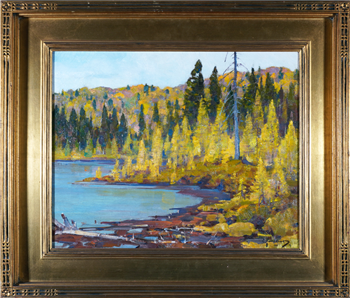 Fall Tamaracks - Image 1 of 2