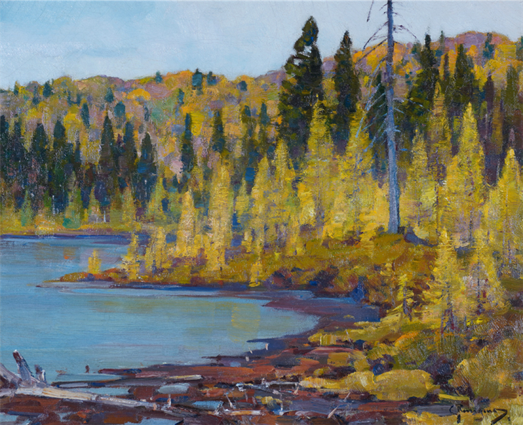 Fall Tamaracks - Image 2 of 2
