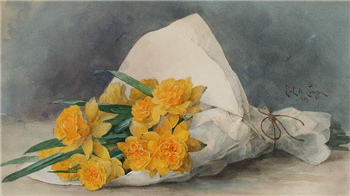 Still Life of Yellow Flowers - Image 1 of 2