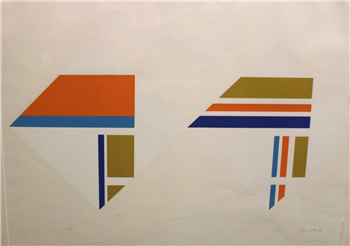 Serigraph titled Plate IV - Image 1 of 4