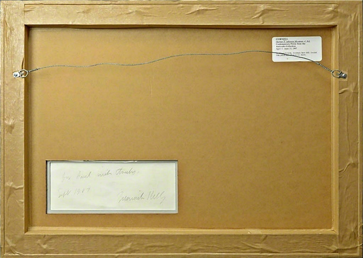 Drawing of Cyclamen III and collage for Conques (Untitled) - Image 2 of 4