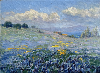 Poppies and Lupine, Monterey