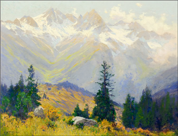 AFTERNOON AUTUMN, SAN JUAN MOUNTAINS, COLORADO