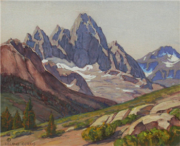 The Devil’s Crags from Palisade Creek - Image 1 of 2
