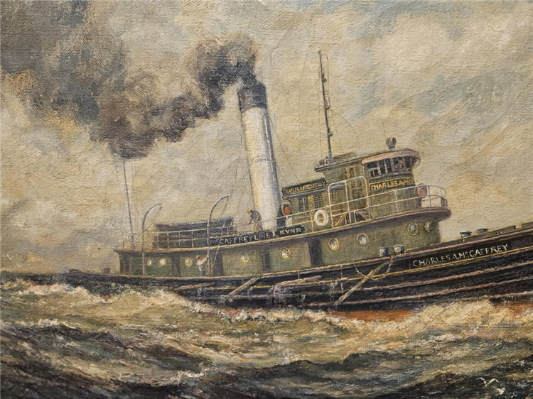 Charles A. McCaffrey Tugboat, 1917 - Image 3 of 4